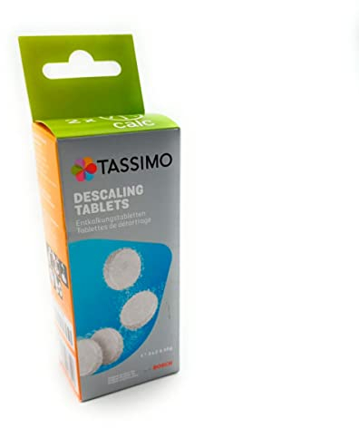 Pastillas Descalcificadoras Compatible con Cafetera Bosch Tassimo 00311909 (Repuesto Original) 00311909