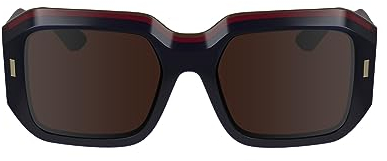Calvin Klein Damen Ck23536s Sonnenbrille, Burgunderrot, One Size