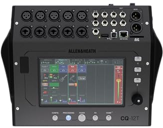 Allen & Heath CQ-12T Digital Mixer with 7 Touchscreen and Bluetooth Connectivity