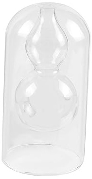 rockible Vaso di Vetro a Doppio Strato, vasi di Fiori in Bottiglia di Vetro, vasi Decorativi, Vaso di Gemme Minimalista, Stile b