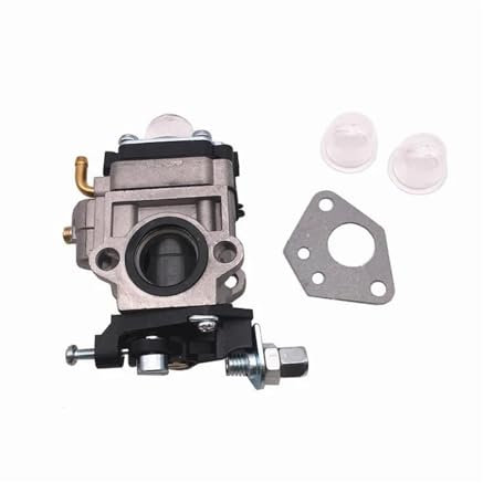 DAMGA Vergaser Luftfilter Kit 15-mm-Vergasersatz Für Motorsense 43 Cc 49 Cc 52 Cc Motorsense Mit Dichtungsschlauch Zündkerze Benzinfilter Ersatzteile Generator Vergaser
