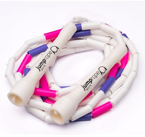 Professionelles Rope Skipping Wettkampf Springseil BEAD CHAMPION (3.0m Seillänge - verstellbar)