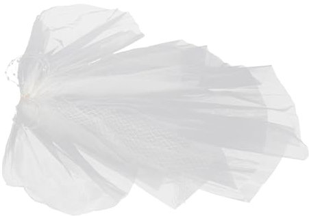 DEARMAMY Kurzer Brautschleier Mit Kamm Hochzeitsdeko Für Junggesellinnenabschied Bachelorette-party Und Hochzeitsfeier Klassischer Tüll-veil Für Vielseitiges Haaraccessoire