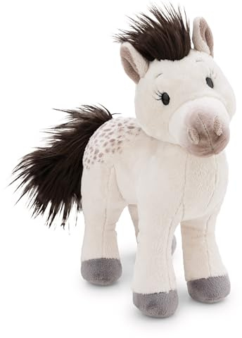 Kuscheltier Pferd Mony K. Pony 27cm - weiß - Weiches NICI Plüschtier – niedliches Stofftier zum Kuscheln & Spielen – tolle Geschenkidee für Kinder & Erwachsene | 62237