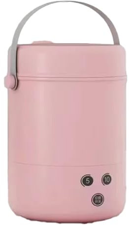 Uxsjakjsd Lavadora Pequeña Portátil para Dormitorio, Minilavadora de Ropa Interior, Color Rosa, con Enchufe Europeo.