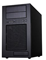 Silverstone TJ08B-E Mini-Tower Black Computer Case – Computer case (Mini-Tower, PC, DTX, Micro-ATX, Mini-ITX, Black, 16.5 cm, 33.6 cm)