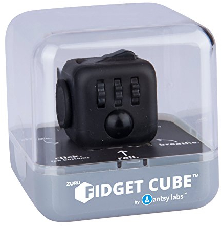 ZURU/antsy labs 34558 Midnight Original Fidget Cube, Black