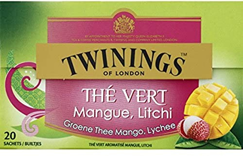 Twinings Groene thee mango lychee - 20 unidades