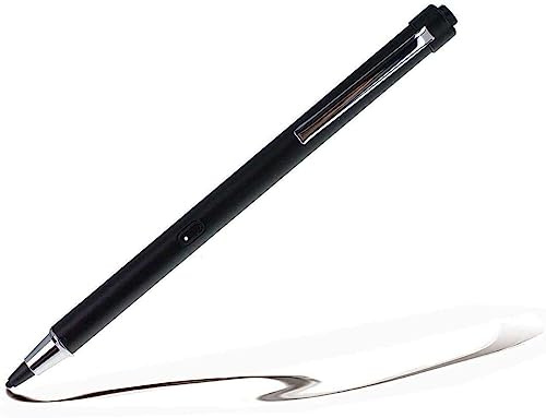 Broonel Midnight Black Rechargeable Fine Point Digital Stylus Compatible With The LincPlus P1 13.3 Inch Full HD Ultrabook Laptop