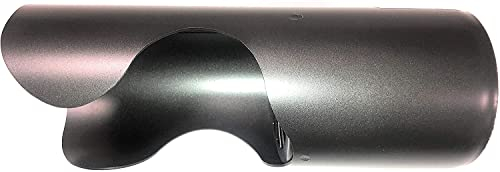 Terminale Fumaiolo Cappello pellet scarico fumi a parete NERO Diametro 100 mm stufa pellet legna camino barbecue cucina