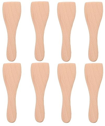 Rascador Raclette, Deslizadores Raclette, Espátulas para Raclette, 8PCS Accesorios de Raclette Queso Utensilios Cocina para Sartenes Antiadherentes Parrillas Queso Tablas Gourmet