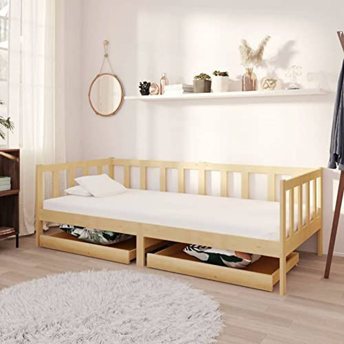CIADAZ Schlafsofa 2-Sitzer mit 2 Kissen, Couch Mit, für Wohnungen, Loungesofa, Relaxsofa, Sofabett, Schlaf Sofa, Bettcouch, Dunkelgrau Samt