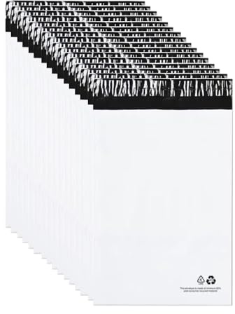 dimapax Versandbeutel Versandtaschen Folienversandtaschen selbstklebend Coex 50my (S | 190 x 250 mm +50 mm, 1000)