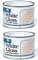YSAMAX 2x 151 Coatings White Gloss Paint, Non-Drip Hard Drying White Paint for Shiny Metal, Concrete Interior & Exterior Surfaces, Gloss Finish, (Pack of 2, 180 ML)