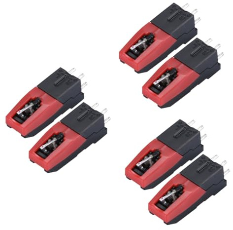 TOYANDONA 6pcs Record Player Needles Gramophone Stylus Professional Turntable Cartridge Needle for Vintage Gramophone Records