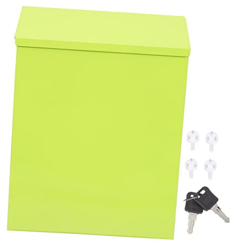 ANDRESLAD Cassetta Postale Da Muro Con Serratura Accessorio Multifunzionale Per Lettere e Suggerimenti Stile Pratica e Resistente Per Uso Domestico