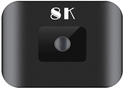 Commutatore di interfaccia multimediale 2 in 1 Out 2.1, leggero e portatile, 48 gbps HD, splitter, interfaccia 4k ad alta velocità 8k per dispositivi e televisori, idea regalo