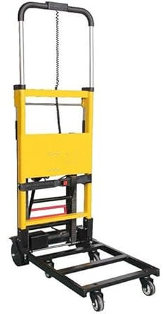 Elektrisch Sackkarre Treppensteiger Elektrischer Treppen Hoch Und Runter mit Gummiketten zum einfachen Bewegen von schweren 441 lbs maximale Tragfähigkeit (Uniform Speed)