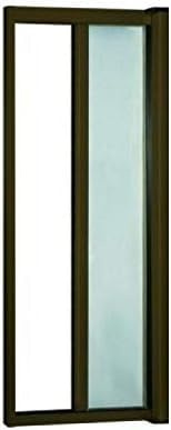 ZANZARIERA A RULLO PER PORTA/BALCONE RIDUCIBILE 150X250 SENZA FRIZIONE COLORI BIANCO, MARRONE E BRONZO (MARRONE)