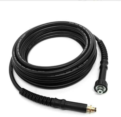 5M High Pressure Washer Replacement Hose for K Series Washers Karcher K2, Click M22 (14mm) Female Type Plug - Old Model Quick Connector Extension Water Clean Pipe