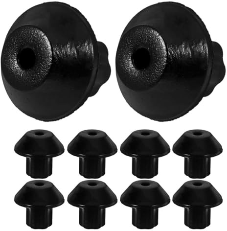 ETHZZLE 32pcs Rubber Replacement Feet Pads for Gas Stove Feet Replacement Stove Grate Feet Gas Range Rubber Stable Burner Pad
