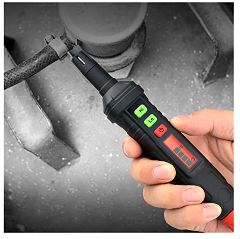 Détecteur de Gaz, Ht61 Détecteur de gaz de gaz Detecteur d'analyseur de gaz Type de Stylo Mini Portable Ppm Mètre Combustible Inflammable Tester Natural 1000PPM