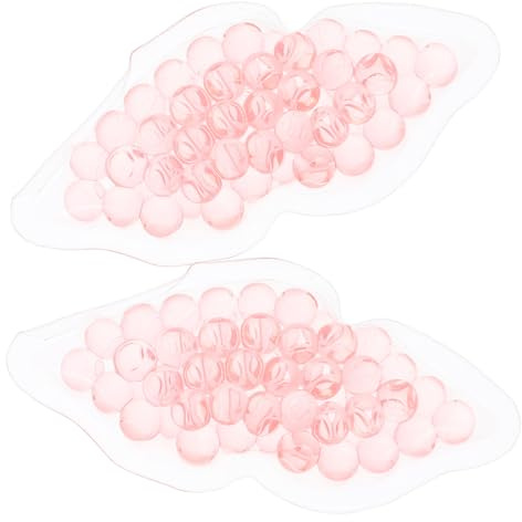 Mobestech 2 Stück Kühl Und Warmkompressen Lippenpads 8cm Lippenpflege Gelpads Für Sommer Und Augenringe