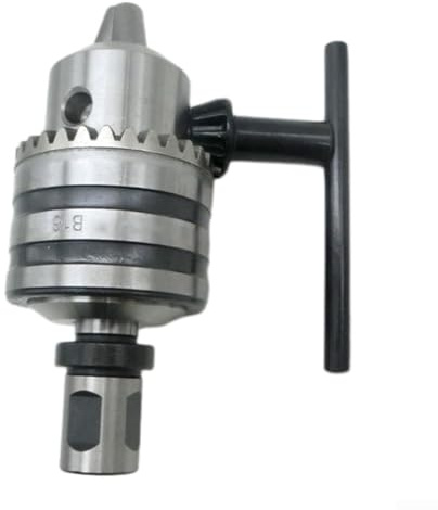 Magnetisk borrchuck anslutningsstång 19 mm rätvinkligt skaft, adapter för Weldon till B16 konisk gänga, lämplig för 1 5 13 mm och 3 16 mm chuckstorlekar (5)