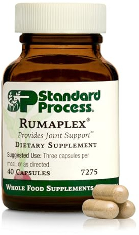 Standard Process Rumaplex - Healthy Liver Support Supplement - Body Health Supplement with Vitamin A & Niacin - Aid Liver Health & Bile Production - 40 Capsules