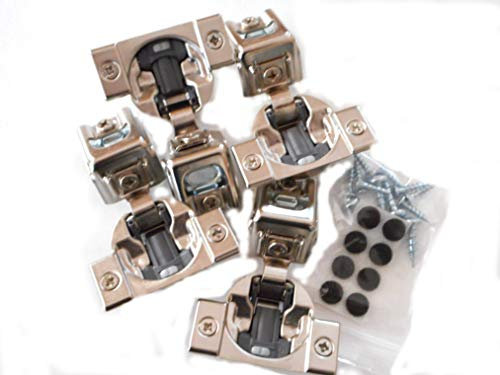 COMBO: 4 PCS, Blum 39 C358b.20 – Kompakt Blumotion, 1–1/10,2 cm Overlay, Einpressen Scharnier