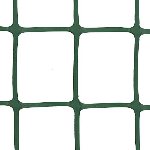 Tenax Malla Trepadora Corolla 0,50x5 m Verde, Red de Plástico para Soporte de Flores y Plantas Trepadoras, Ideal como Celosía para Soporte de Pared de Flores