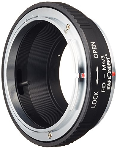 K & F Concept Adapter für Micro 4/3 M4/3 Mont Olympus E-PL3 Om-D, E-M5, E-M10, Panasonic GF2, GF3, GF5, GH4, KF-FDM43