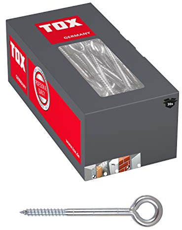 TOX Gerüstschraube Safe Fix Eye 12 x 120 mm, 20 Stück, 05810104