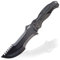 Walther Outdoor-Messer OSK 1, feststehendes Survival Gürtelmesser 440C Stahl, inkl. Nylonscheide, ideal für Outdoor und Alltags-Aktivitäten