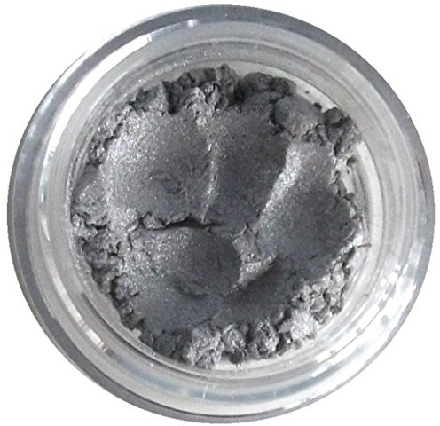 ES14 CHARCOAL LIGHT (shimmer loose powder) JTshop Superior Mineral Eye Shadow/Liner - All Natural (0.3g sample in a jar)
