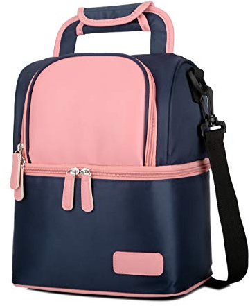 Mengshen Lait Maternel Biberon Sac Isotherme Sac à Dos/Sac à Dos de Voyage pour Maman/Congélateur de Sac à Lait pour bébé imperméable/Boîte à Lunch Isotherme Portable Grande capacité