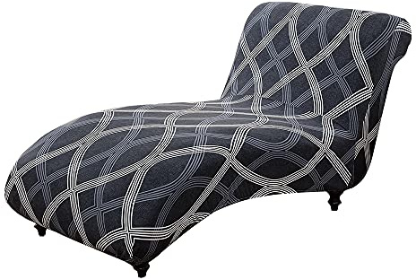 CHNSHOME Chaiselongues Schonbezüge für Wohnzimmer Chaiselongue Abdeckung Stretch Liegesessel Schonbezug Relaxliege Sessel Loungeliege Schutzhülle