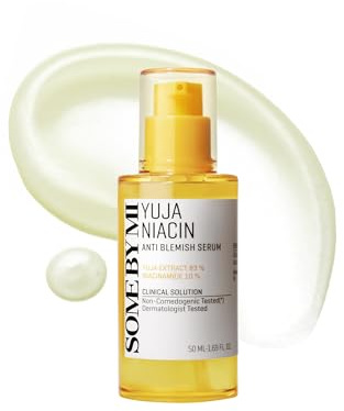 SOME BY MI Yuja Niacin Anti Blemish Serum – 50ml – Mit 10% Niacinamid & Vitamin C – Für strahlenden Teint & ebenmäßige Haut – Koreanische Hautpflege