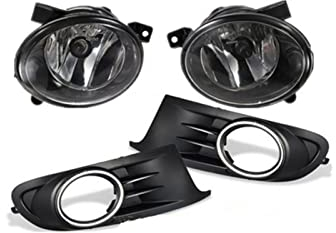 Nebelscheinwerfer Auto Frontstoßstange Nebelscheinwerfer Fahrlicht Kühlergrill Grill Nebelscheinwerfer Lampenabdeckung Für Golf 6 MK6 TDI TSI 2010-2014