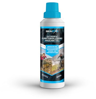SkinStar Detergente per esterni e funzionali, 500 ml, Softshell Textile Wash