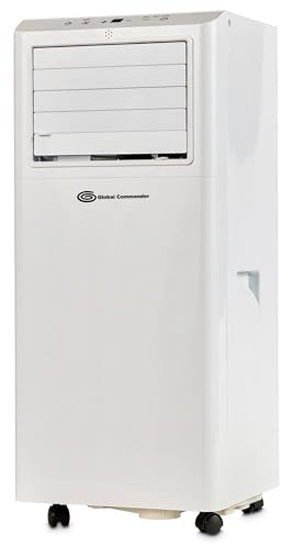Global Commander Portable Air Conditioner Unit, 9000 BTU, (6K SACC), White (PAG-S06KCO630C)