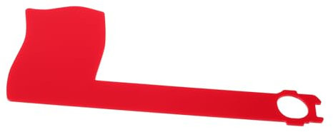 BESPORTBLE Ajedrez Del Buzón Bandera Roja Giratoria Placa De Montaje Para Buzón Diseño Minimalista Moderno Uso Casa Oficina y Aula