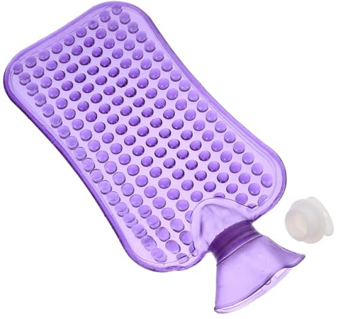 CALLARON Große Wärmflasche 2000ml aus Dickem Pvc Wärmebeutel für Hände Füße Nacken mit Auslaufsicherem Design Langanhaltende Wärme Kälteschutz Winter Wärmebeutel bei Krämpfen