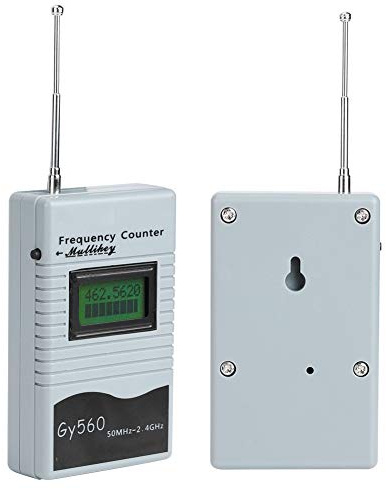 Contatore di Frequenza Portatile, Progettato per il Conteggio del Segnale D'onda Continua Radio a Due Vie e Telefoni Cellulari, Frequenza 50 MHz a 2,4 GHz, con Prestazioni