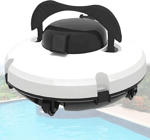 OzcNykt Swimming Pool Hoover,Fully Automatic Pool Vacuum Cleaner,Wireless Intelligent Cleaning,Lasts 120 Mins and 100㎡,for Underwater Scenarios Such As Swimming Pools