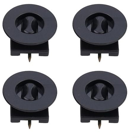 Set mit 4 Autoteppich-Befestigungs-Clips, Befestigungsgriffe, Bodenmatten-Klemmen, PVC-Material entworfen, um Fahrzeug-Fußmatten sicher an Ort und Stelle zu halten