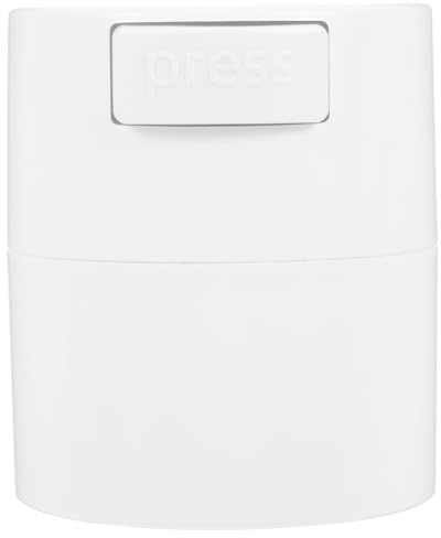 SECFOU Étui Blanc Compact et Scellé pour Extensions de Cils Réservoir de Colle sous Pression Voyage Amateurs D'extensions de Cils