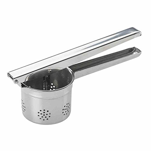G S D Haushaltsgerxe4te Kartoffelpresse, 18/10 Stahl, Silber, 26 x 9.5 x 9.6 cm