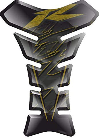 PARASERBATOIO ADESIVO, TANKPAD, TANKSCHUTZ, PROTECTION DE RESEVOIR, RESINATO EFFETTO 3D compatibile con YAMAHA YZF R1 SERIES V2