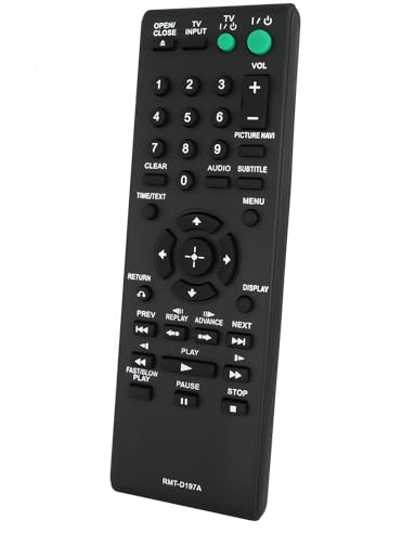 Telecomando universale di ricambio adatto per lettore DVD Sony DVP-SR510H DVP-SR320 DVP-SR405P DVP-SR750HP DVPSR100 DVPSR120 DVPSR210PB DVPSR310P DVPSR320 DVPSR750HP
